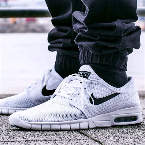 Nike SB Stefan Janoski Max White Black Men's